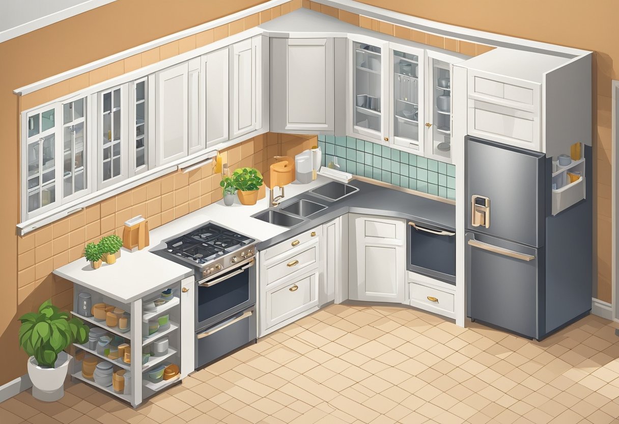 BIM objects - Free download! Sketchup Kitchen - Kitchen Cabinets | BIMobject